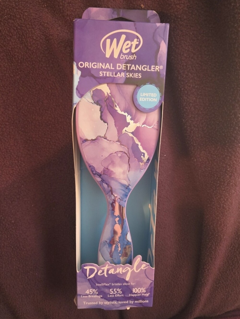 Wet Brush Stellar Skies Marble Detangling Brush-Limited Edition NIB